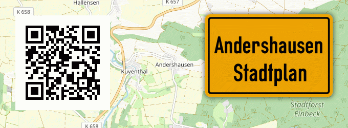 Stadtplan Andershausen
