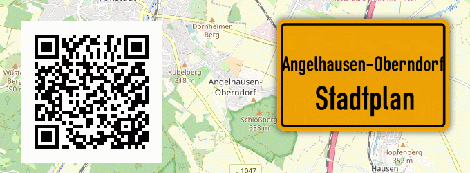 Stadtplan Angelhausen-Oberndorf
