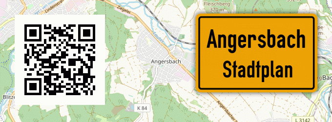 Stadtplan Angersbach