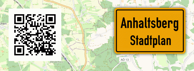 Stadtplan Anhaltsberg