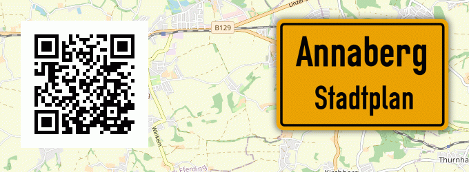 Stadtplan Annaberg