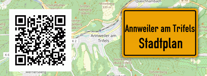 Stadtplan Annweiler am Trifels