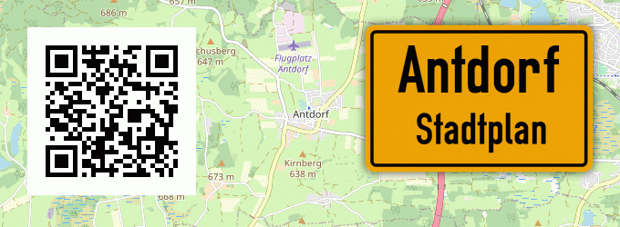 Stadtplan Antdorf