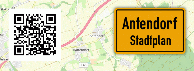 Stadtplan Antendorf