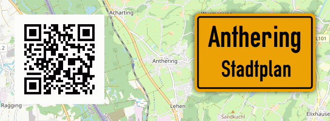 Stadtplan Anthering