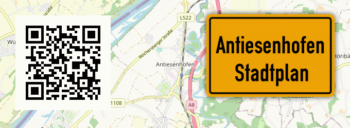 Stadtplan Antiesenhofen