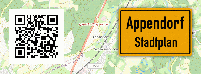 Stadtplan Appendorf
