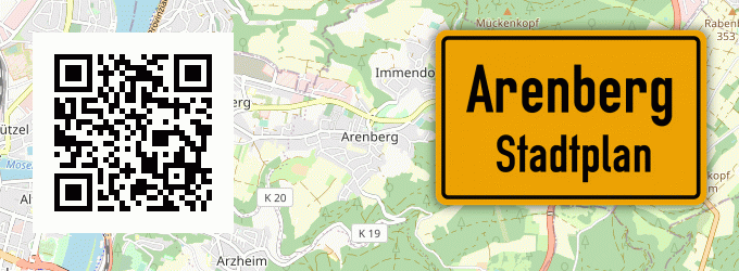 Stadtplan Arenberg