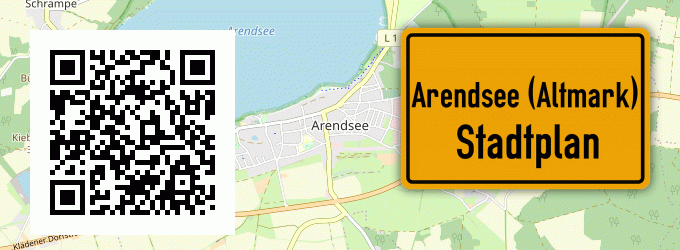 Stadtplan Arendsee (Altmark)