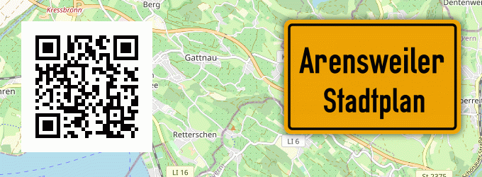 Stadtplan Arensweiler