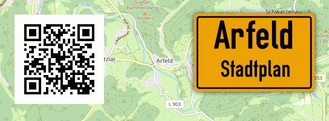 Stadtplan Arfeld
