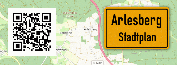 Stadtplan Arlesberg