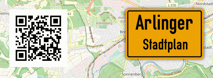 Stadtplan Arlinger