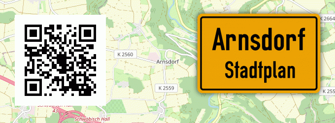 Stadtplan Arnsdorf