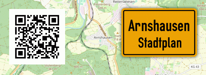 Stadtplan Arnshausen