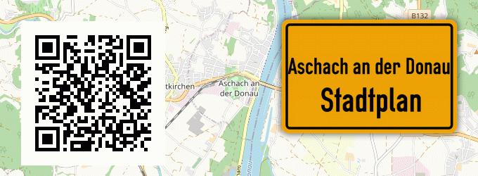 Stadtplan Aschach an der Donau
