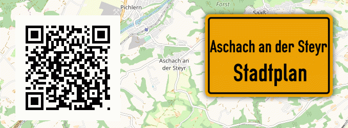 Stadtplan Aschach an der Steyr