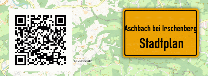 Stadtplan Aschbach bei Irschenberg