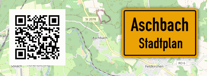 Stadtplan Aschbach