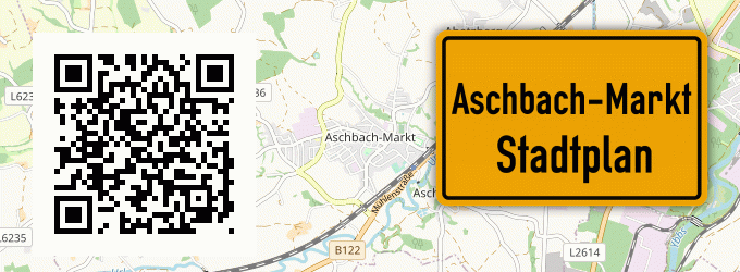 Stadtplan Aschbach-Markt