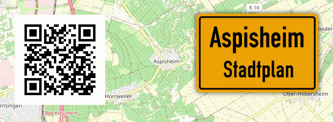 Stadtplan Aspisheim