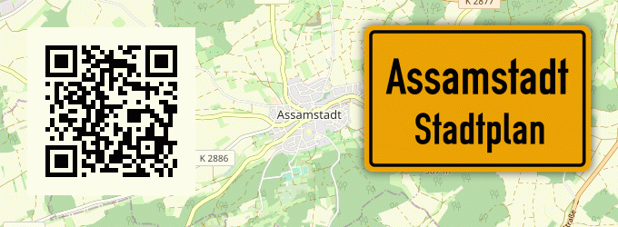 Stadtplan Assamstadt