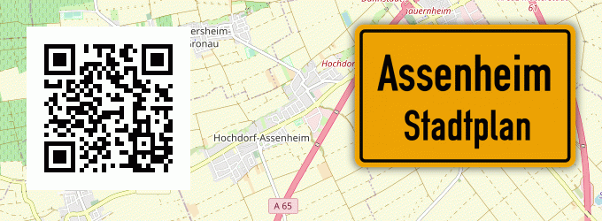 Stadtplan Assenheim