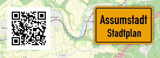 Stadtplan Assumstadt