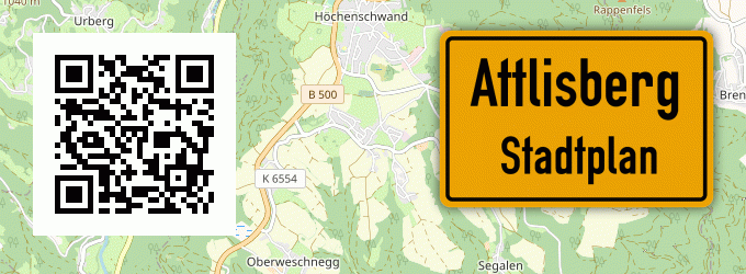 Stadtplan Attlisberg