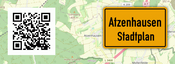 Stadtplan Atzenhausen