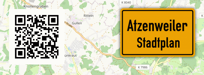 Stadtplan Atzenweiler