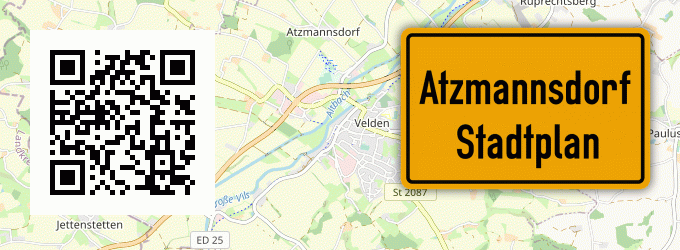 Stadtplan Atzmannsdorf, Vils