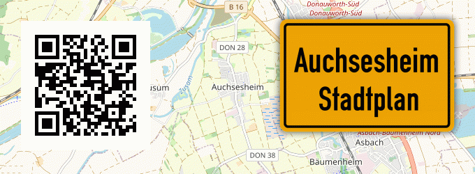 Stadtplan Auchsesheim