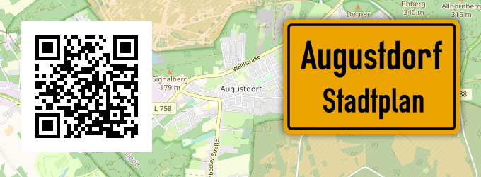 Stadtplan Augustdorf