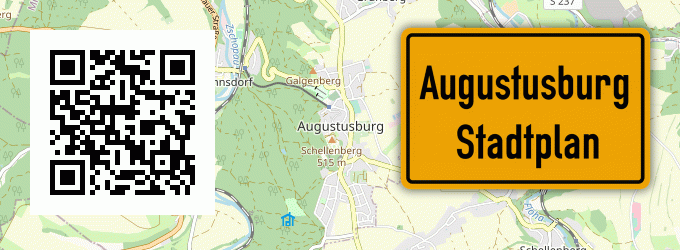 Stadtplan Augustusburg
