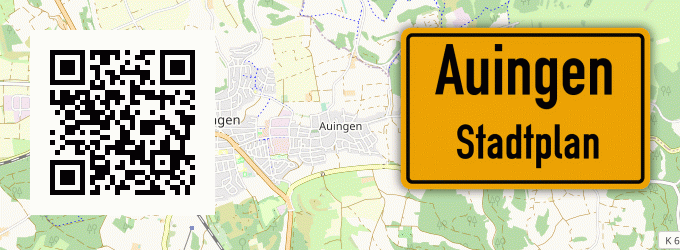 Stadtplan Auingen