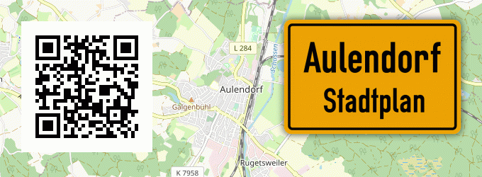 Stadtplan Aulendorf