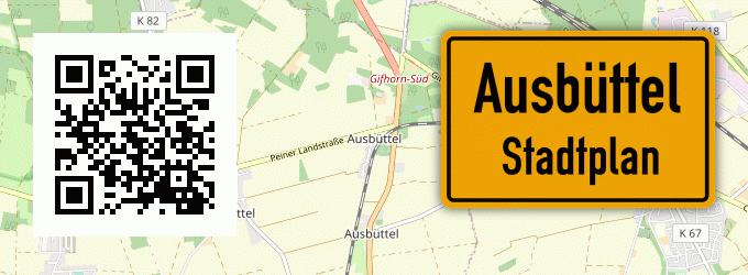 Stadtplan Ausbüttel