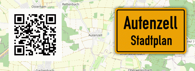 Stadtplan Autenzell
