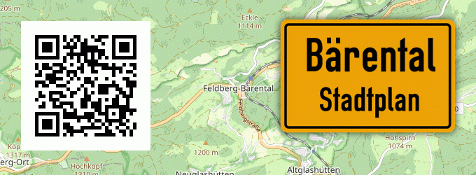 Stadtplan Bärental