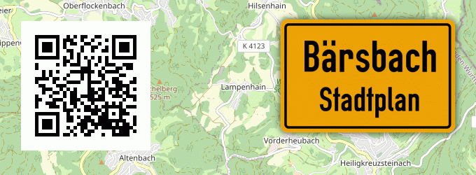 Stadtplan Bärsbach