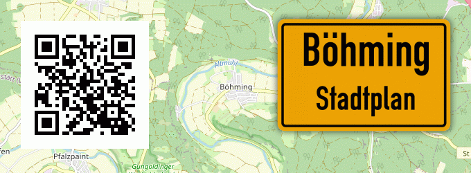 Stadtplan Böhming