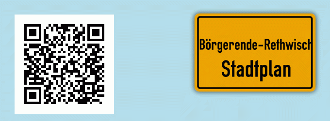 Stadtplan Börgerende-Rethwisch