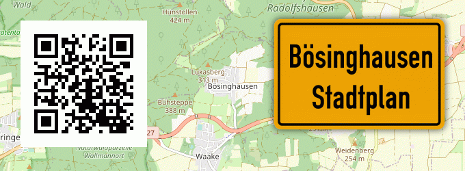 Stadtplan Bösinghausen