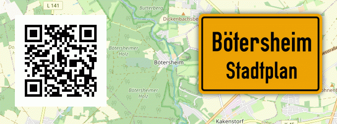 Stadtplan Bötersheim