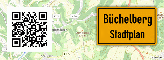 Stadtplan Büchelberg, Pfalz