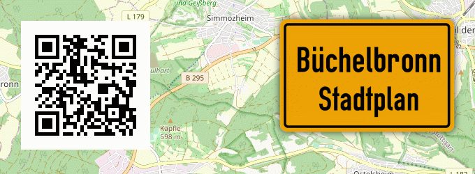 Stadtplan Büchelbronn