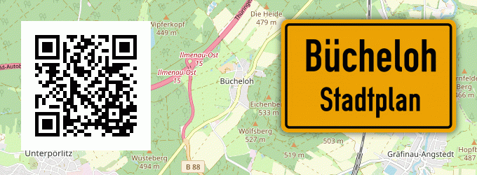 Stadtplan Bücheloh