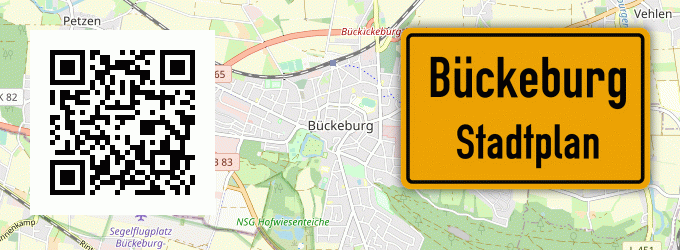 Stadtplan Bückeburg