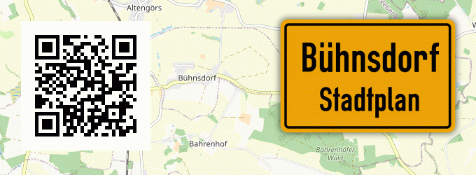 Stadtplan Bühnsdorf